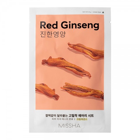 MISSHA Airy Fit Sheet Mask Red Ginseng 1 pcIVET.BG - Твоят онлайн бутик.