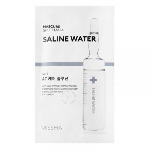 MISSHA Mascure AC Care Solution Sheet Mask, 28 mlIVET.BG - Твоят онлайн бутик.