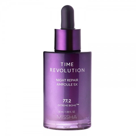 MISSHA Time Revolution Night Repair Ampoule 5x, 50 mlIVET.BG - Твоят онлайн бутик.
