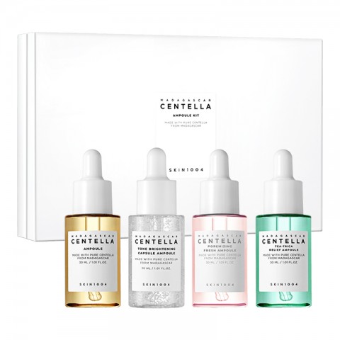SKIN1004 Madagascar Centella Ampoule Kit 4 pcs*30 mlIVET.BG - Твоят онлайн бутик.