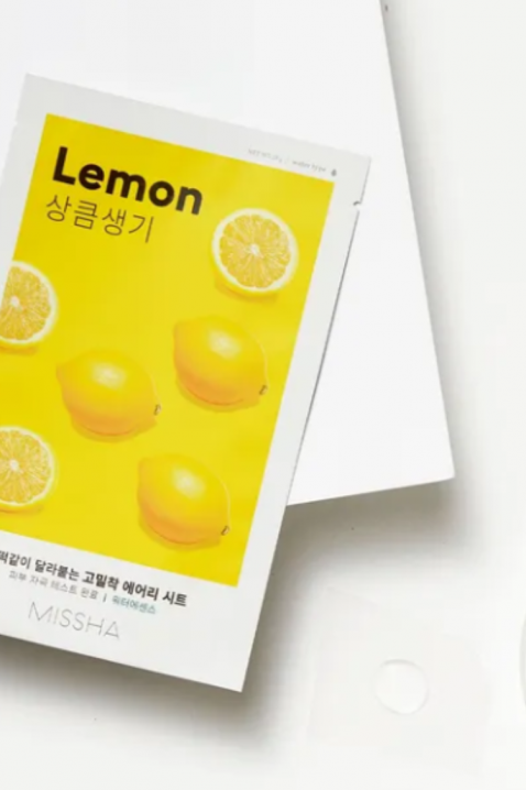 MISSHA Airy Fit Sheet Mask Lemon 1 брIVET.BG - Твоят онлайн бутик.