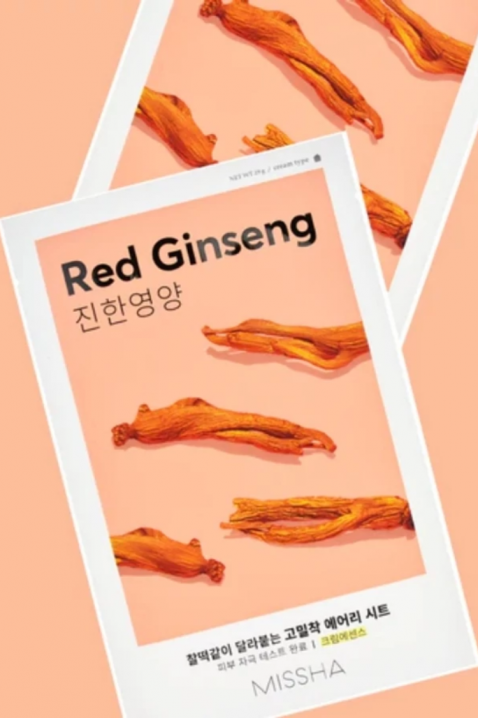 MISSHA Airy Fit Sheet Mask Red Ginseng 1 pcIVET.BG - Твоят онлайн бутик.