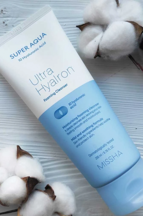 MISSHA Super Aqua Ultra Hyalron Cleansing Foam Hyaluronic, 200 mlIVET.BG - Твоят онлайн бутик.