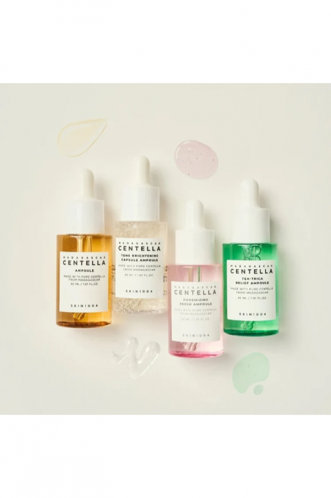 SKIN1004 Madagascar Centella Ampoule Kit 4 pcs*30 mlIVET.BG - Твоят онлайн бутик.