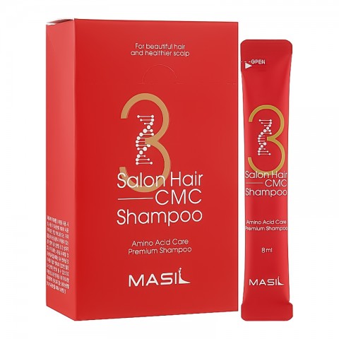 MASIL Hair 3 Salon Hair CMC Shampoo Fast Recovery STICK POUCH 20 pcs*8 mlIVET.BG - Твоят онлайн бутик.