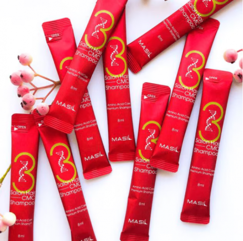 MASIL Hair 3 Salon Hair CMC Shampoo Fast Recovery STICK POUCH 20 pcs*8 mlIVET.BG - Твоят онлайн бутик.