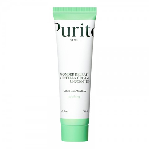 PURITO Wonder Releaf Centella Cream Unscented 50 mlIVET.BG - Твоят онлайн бутик.