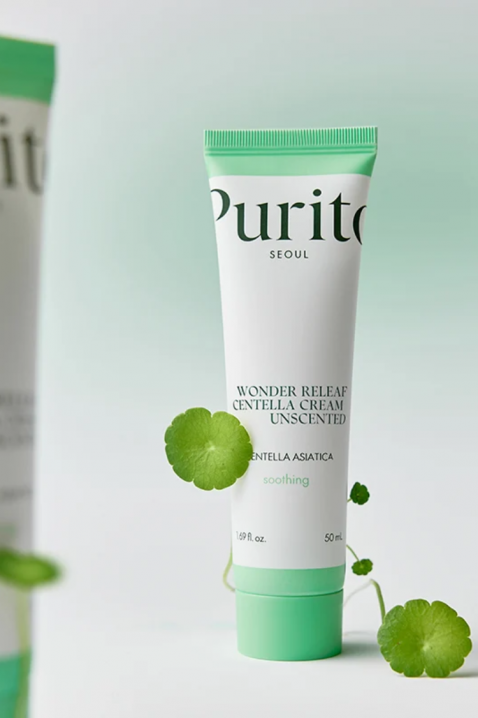 PURITO Wonder Releaf Centella Cream Unscented 50 mlIVET.BG - Твоят онлайн бутик.