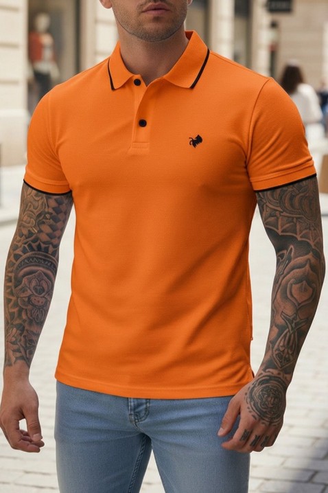 Мъжка тениска MORIFO ORANGE, Цвят: оранжев, IVET.BG - Твоят онлайн бутик.
