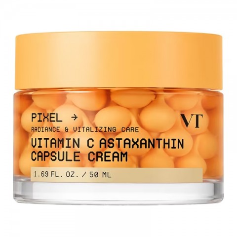 VT COSMETICS Vitamin C Astaxanthin Capsule Cream, 50 mlIVET.BG - Твоят онлайн бутик.