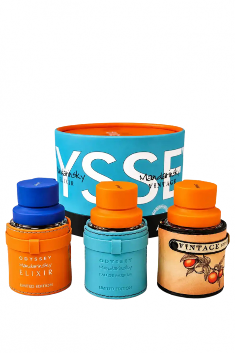 Унисекс арабски комплект Armaf Odyssey Collection 3x Edp 30ml: Mandarin Sky, Mandarin Sky Elixir, Mandarin Sky VintageIVET.BG - Твоят онлайн бутик.