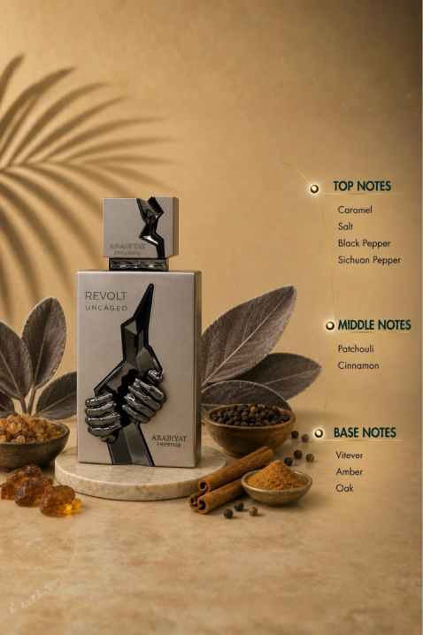 Арабски парфюм Arabiyat Prestige Revolt Uncaged EDP 100 mlIVET.BG - Твоят онлайн бутик.