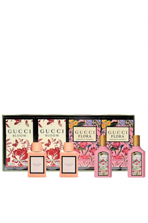 Дамски комплект Gucci Miniatures: Bloom Edp 2x5ml + Flora 2x5mlIVET.BG - Твоят онлайн бутик.