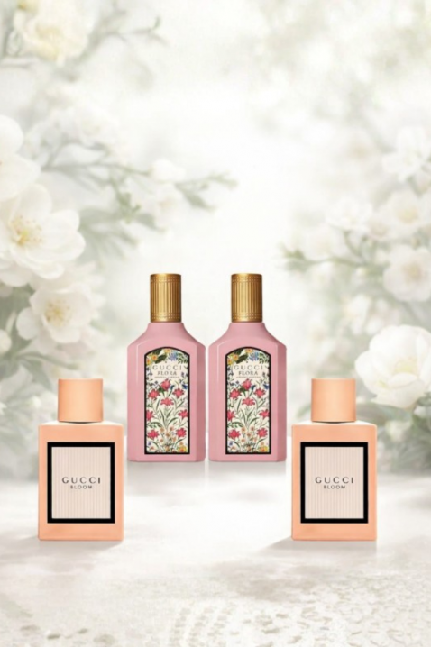 Дамски комплект Gucci Miniatures: Bloom Edp 2x5ml + Flora 2x5mlIVET.BG - Твоят онлайн бутик.