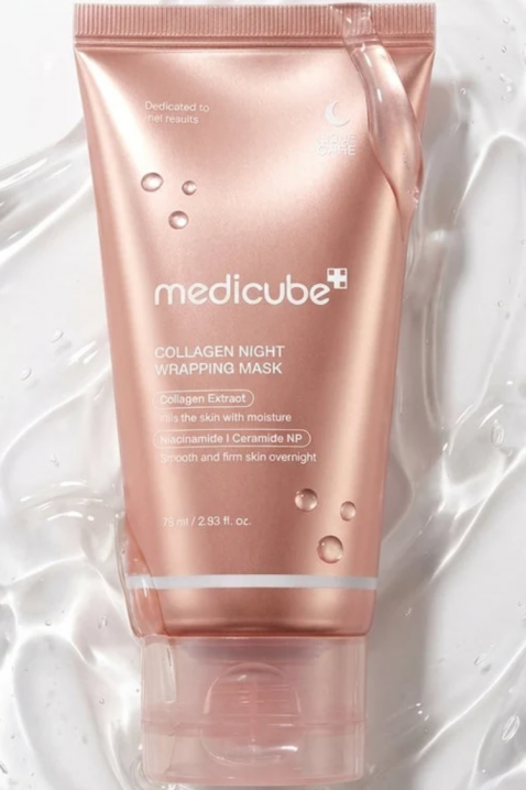 MEDICUBE Collagen Night Wrapping Mask 75 mlIVET.BG - Твоят онлайн бутик.
