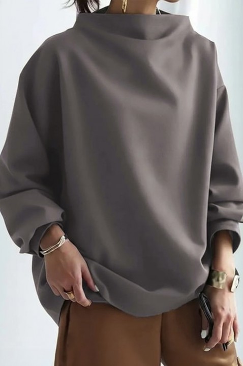Дамска блуза BACHORELA GREY, Цвят: сив, IVET.BG - Твоят онлайн бутик.