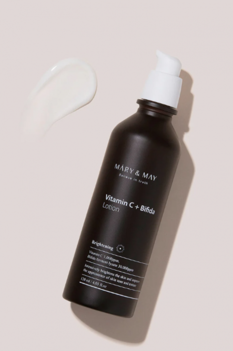 Mary&May Vitamin C + Bifida Lotion, 120 mlIVET.BG - Твоят онлайн бутик.