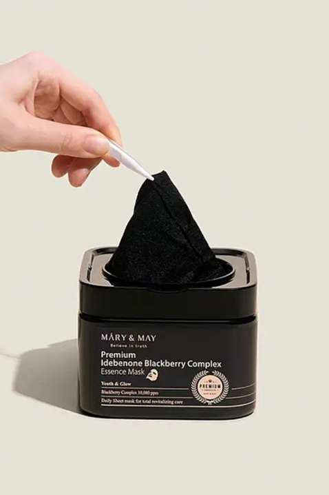 Mary&Mayheet Premium Idebenon Blackberry Complex Essence MaskIVET.BG - Твоят онлайн бутик.