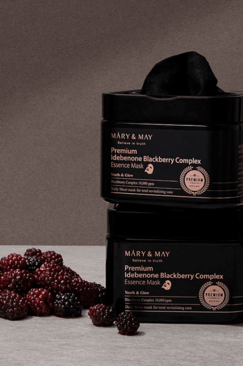 Mary&Mayheet Premium Idebenon Blackberry Complex Essence MaskIVET.BG - Твоят онлайн бутик.