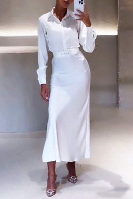 рокля MILONESA WHITE
