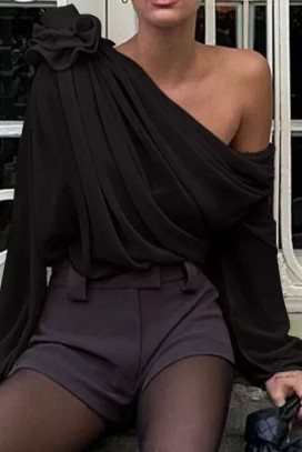 дамска блуза AMOLSINA BLACK