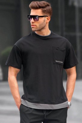 мъжка тениска KRISANO BLACK