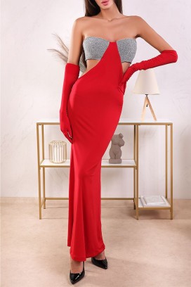 рокля MONOLGA RED
