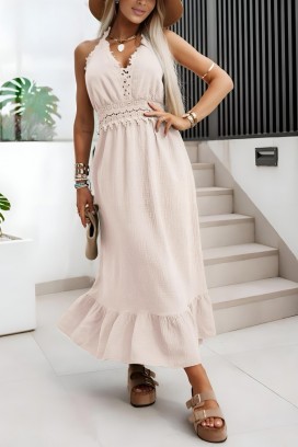 рокля ZELMOLZA BEIGE