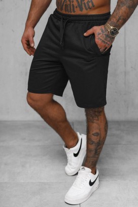 мъжки къси панталони GALERVO BLACK