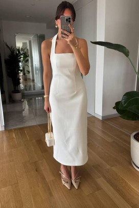 рокля SAMILA WHITE