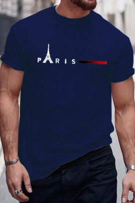 мъжка тениска SHELVI NAVY