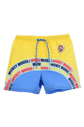 бански за момче MOUSADVENTURE YELLOW