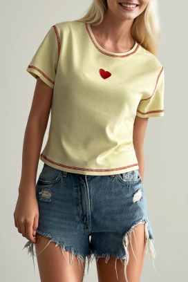 тениска AMOREZA YELLOW