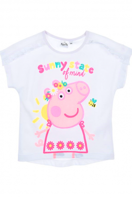 тениска PEPPAPIG WHITE