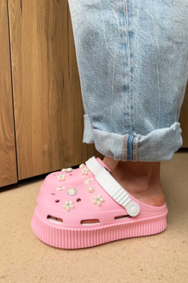 дамски чехли DJOMANA PINK