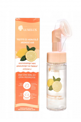почистващa пяна LUXELUX Cleansing Foam LEMON
