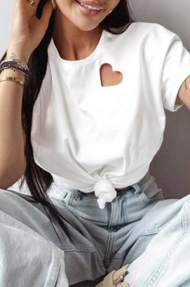тениска ENZIRVA WHITE