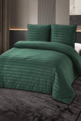 спален комплект KRONESA GREEN 200x220 cm памук - 3 части