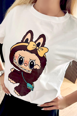 тениска LABUBU HAPPY