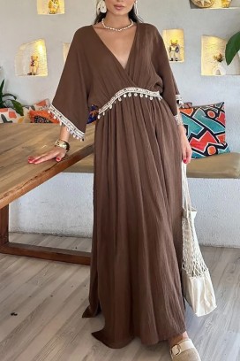 рокля ENLISHIRVA BROWN
