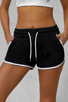 къси панталонки SPORDA BLACK