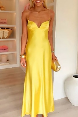 рокля VALIMIA YELLOW