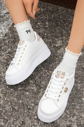 дамски кецове LOMENFA WHITE