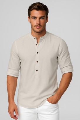 мъжка риза KREFON BEIGE