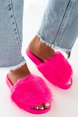 дамски чехли RUSOLDA FUCHSIA