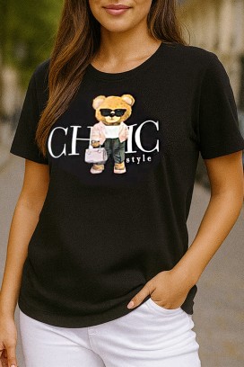 тениска CLIKONA BLACK