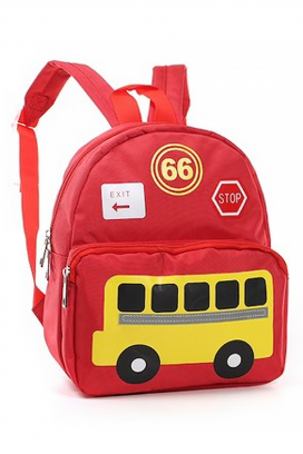 детска раница BUSCHOOL RED