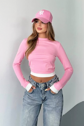 дамска блуза SERGNOZA PINK