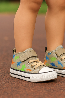 детски кецове DINOSTEP KHAKI