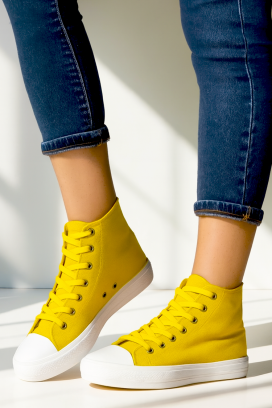 дамски кецове ROMENVA YELLOW